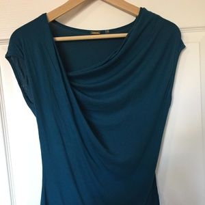 Elie Tahari Teal Soft Top XS